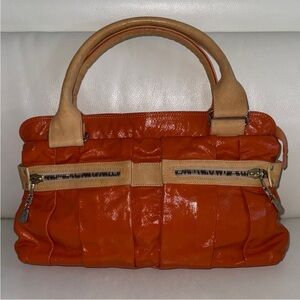 See by Chloe Orange and Tan Women's Handbag